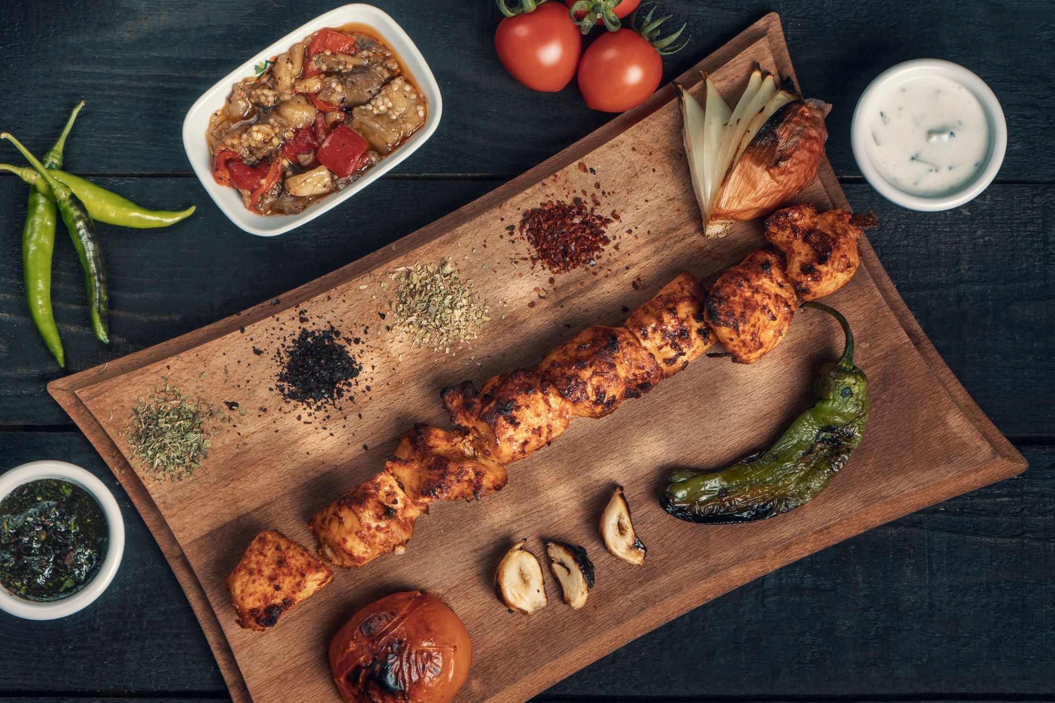 Seekh Kabab Platter